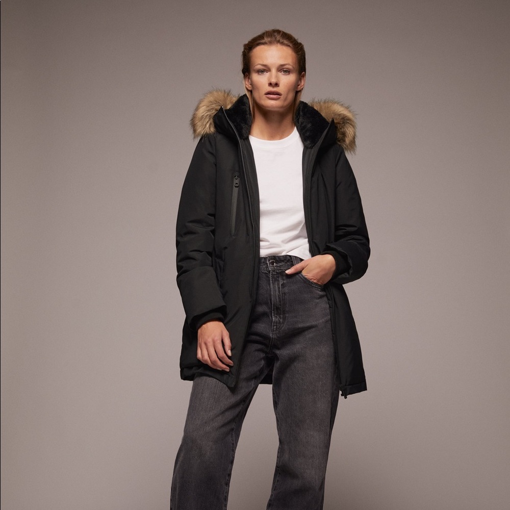 Zara sorona water & wind resistant parka